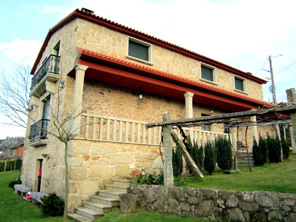 Casa Rural Os Carballos Guest House Pontevedra Ruang foto