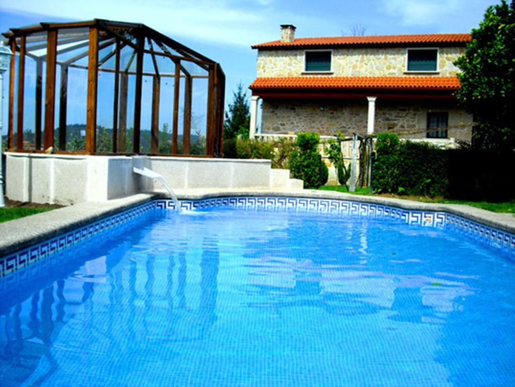 Casa Rural Os Carballos Guest House Pontevedra Bagian luar foto